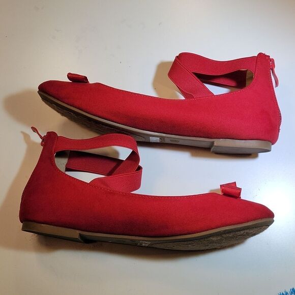 DREAM PAIR BOWNOT BALLET CRISS-CROSS STRAP - Picture 10 of 14